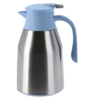 TV kan 1liter rvs blauw 